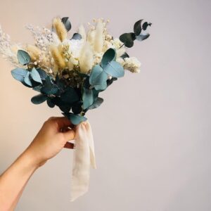 Bouquet S WHITE fleurs eternelle