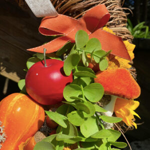 Couronne de porte AUTOMNE diamètre 50cm